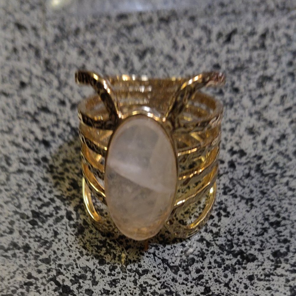Ring with Pink Stone